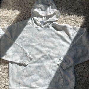 Tilly's Cream Hoodie with Subtle Pattern